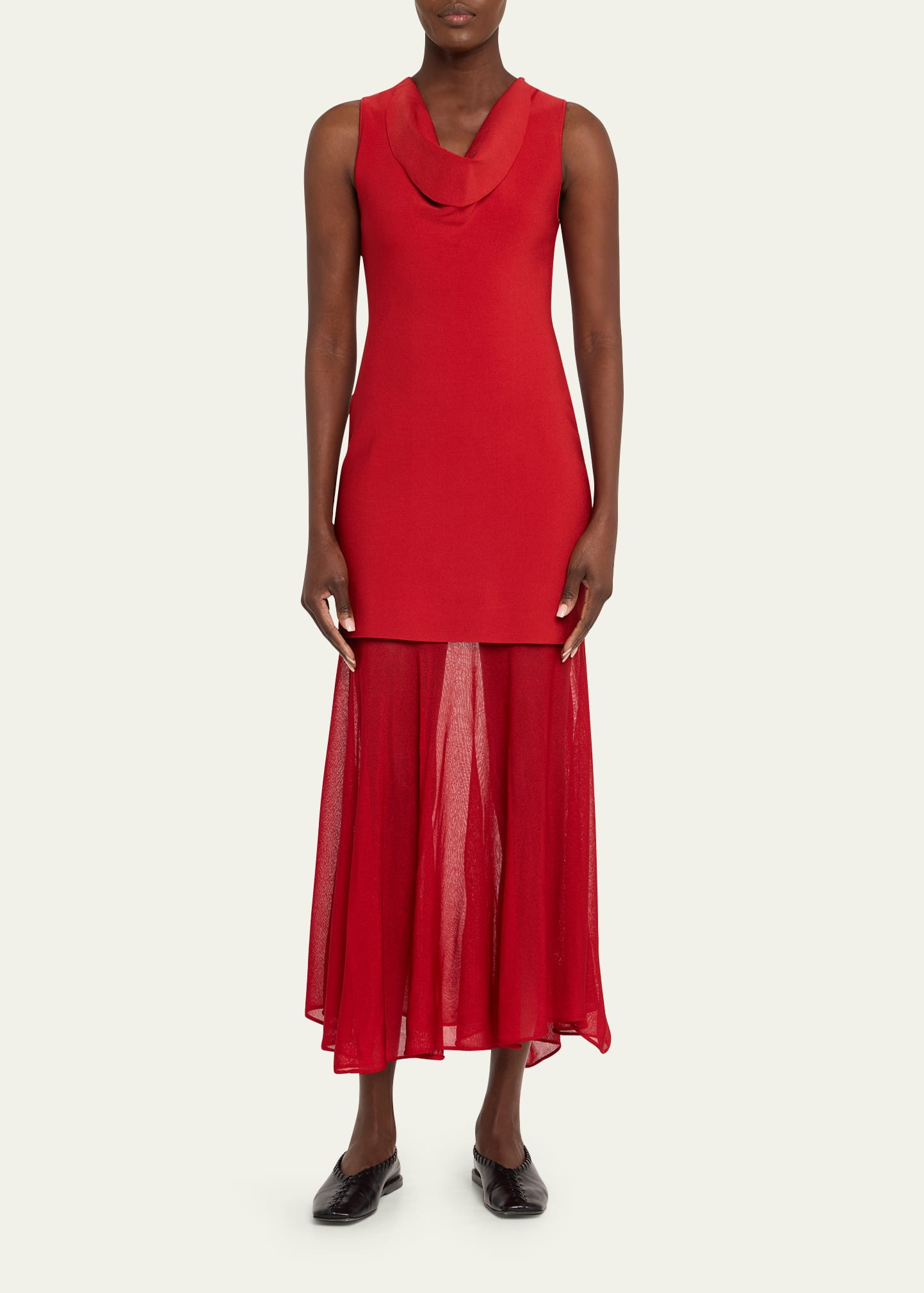 Xena Sleeveless Halter Maxi Dress - 2