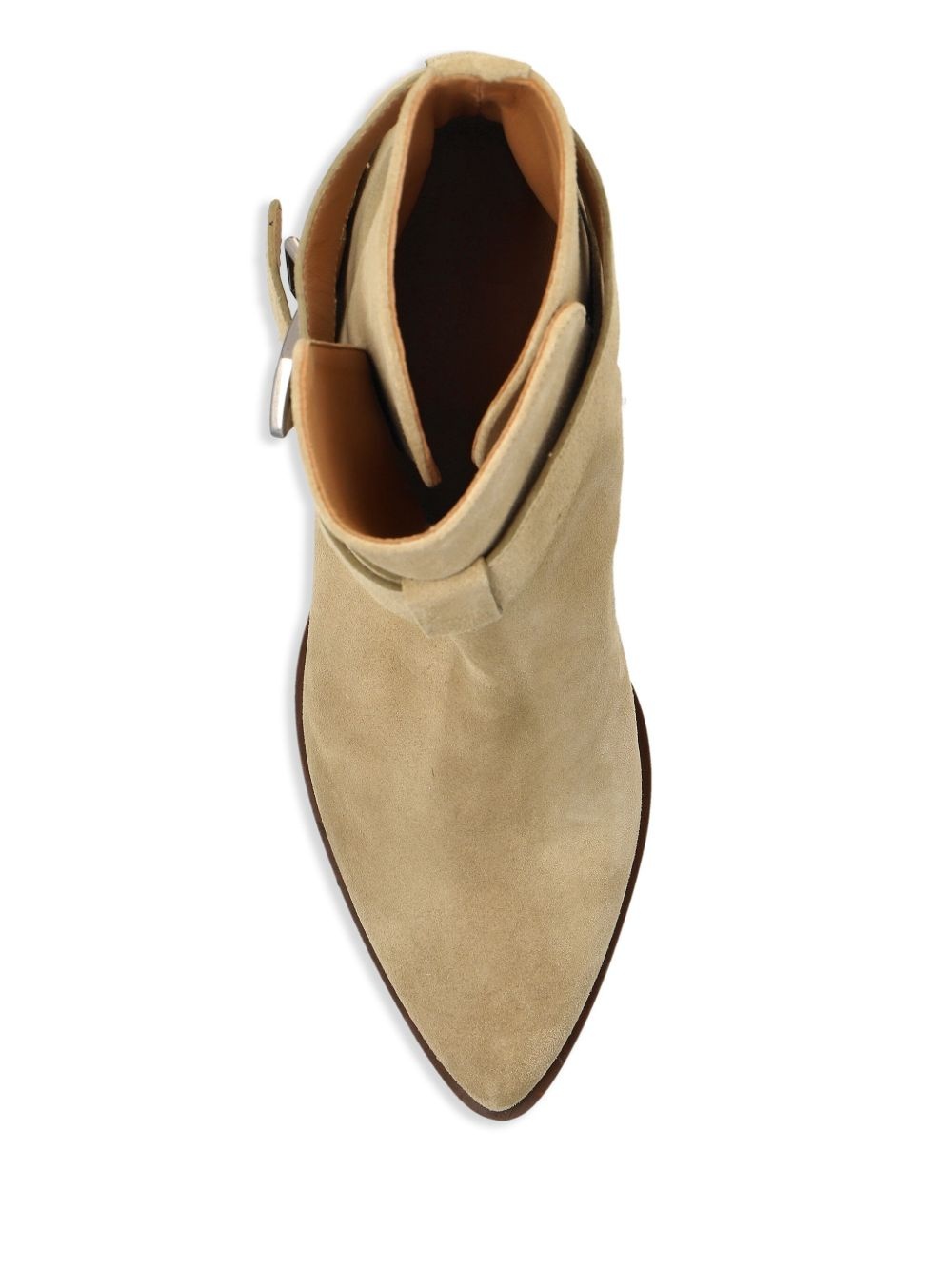 60mm suede ankle boots - 4