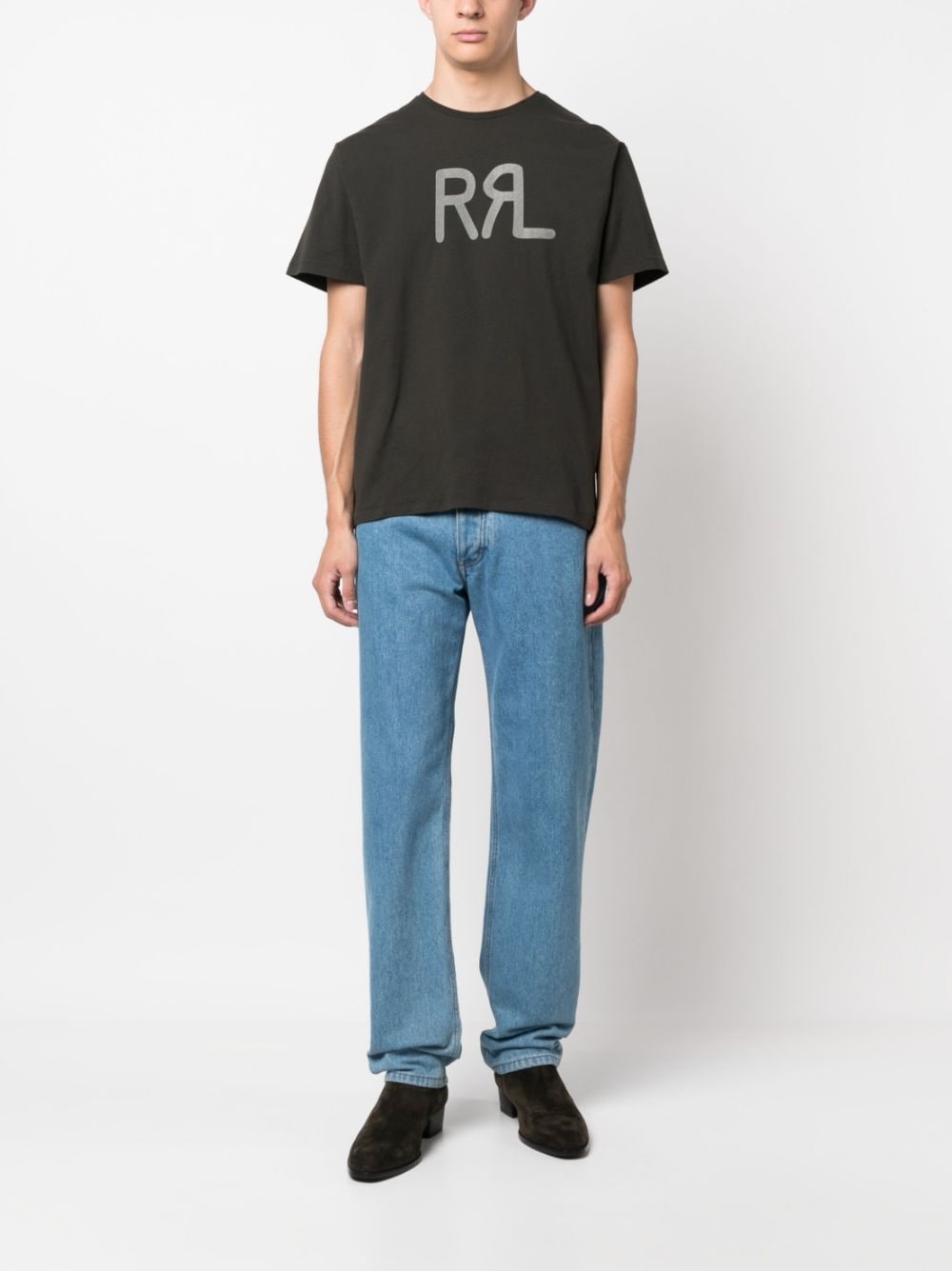 logo-print cotton T-shirt - 2