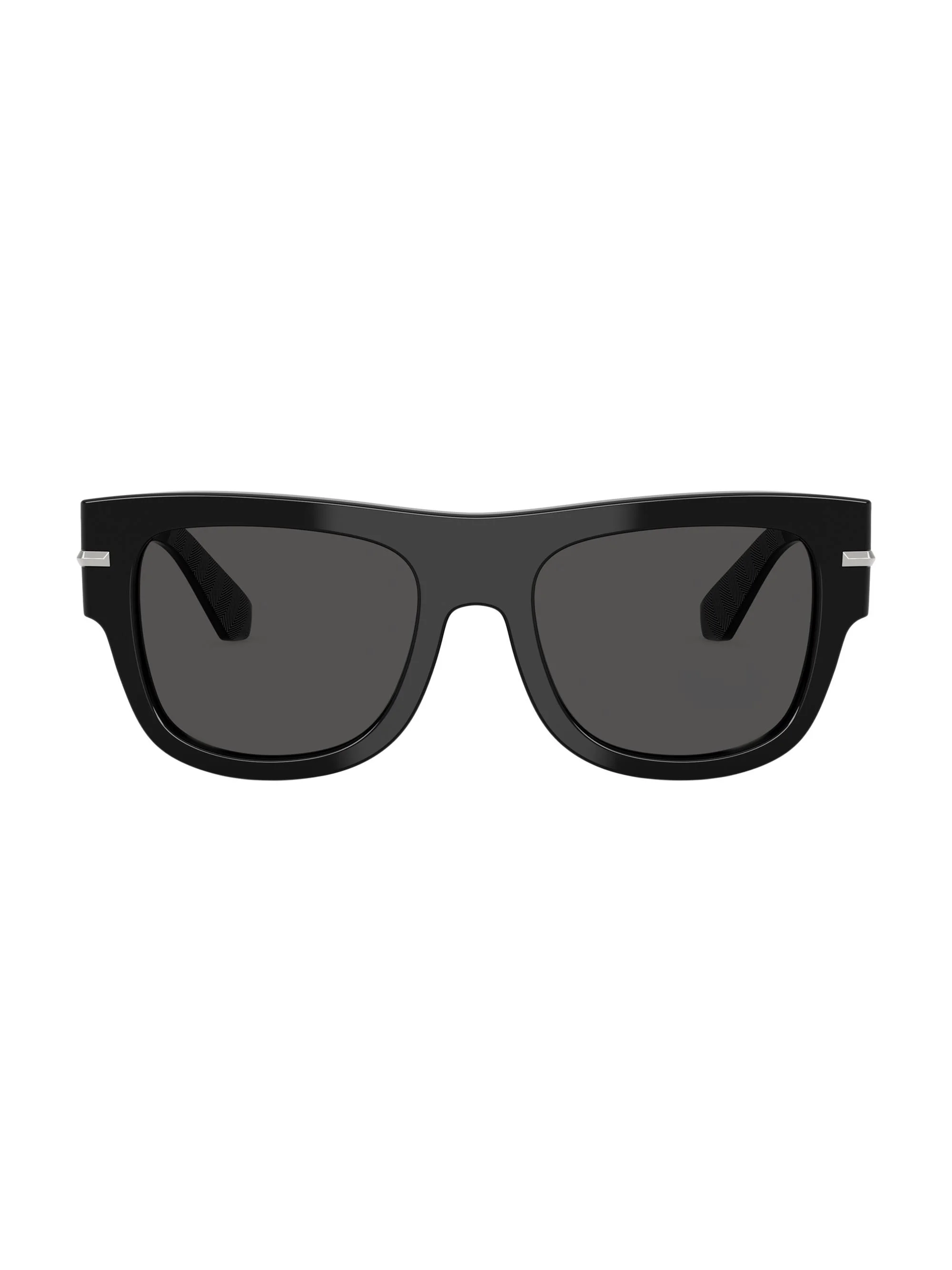 Men's 54MM Square Sunglasses - Black - 1