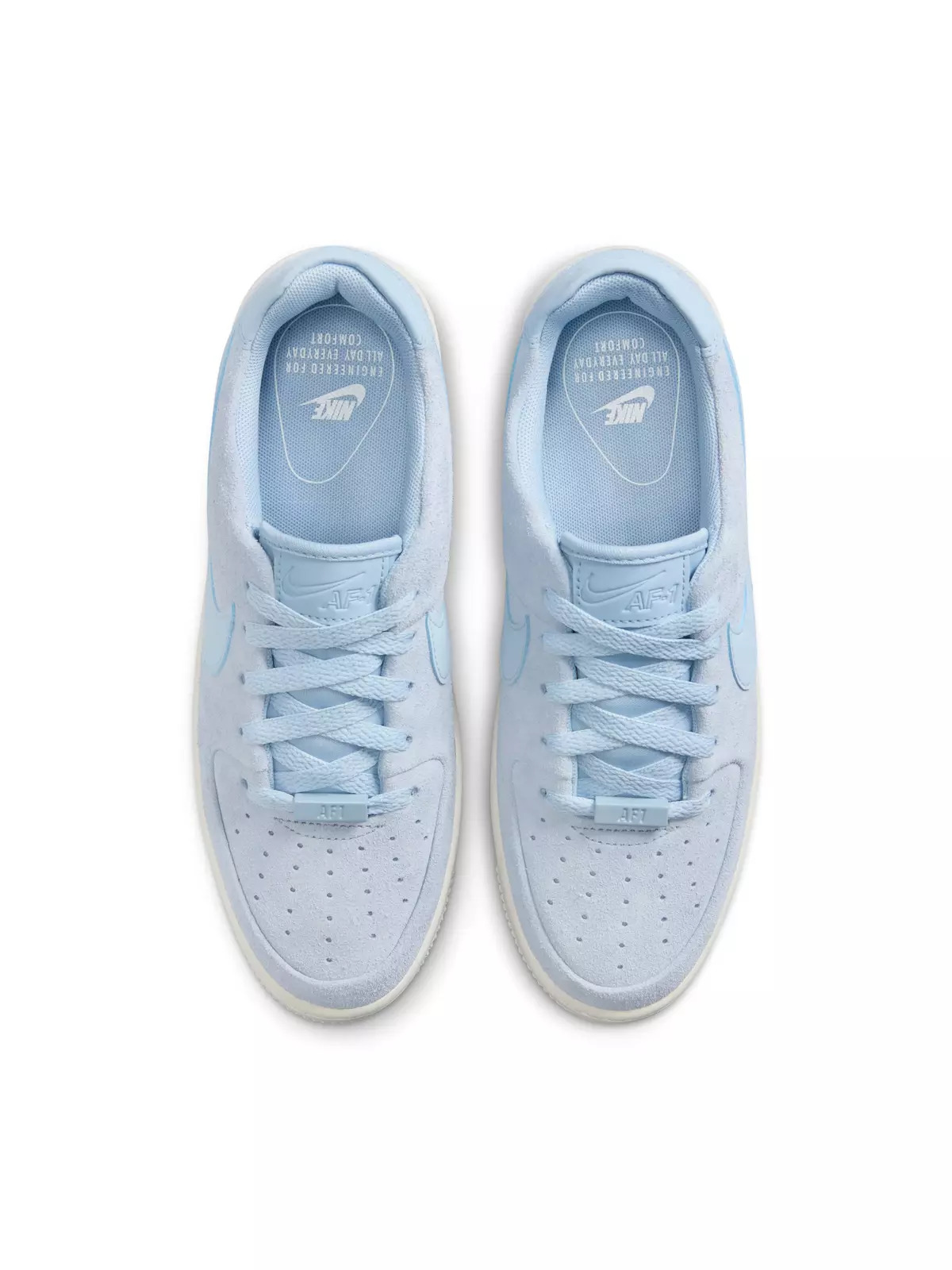 Air Force 1 Sage Low "Light Armory Blue/Sail/Light Armory Blue" Women's Shoe - 4