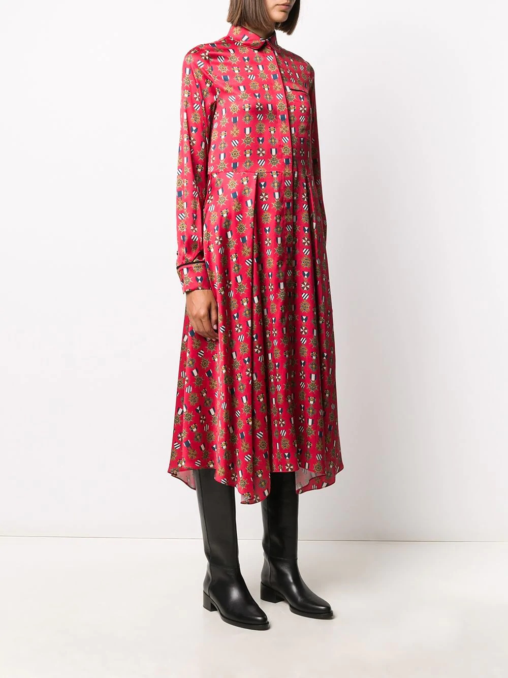 Teri Medallion Twill dress  - 3