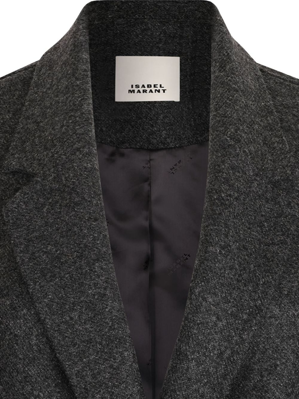 double-breasted wool coat - 4