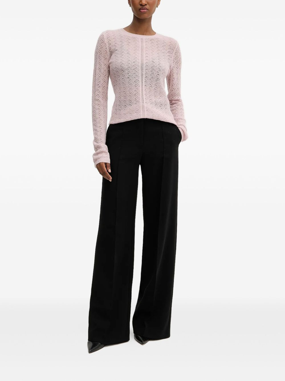 round-neck sweater - 2