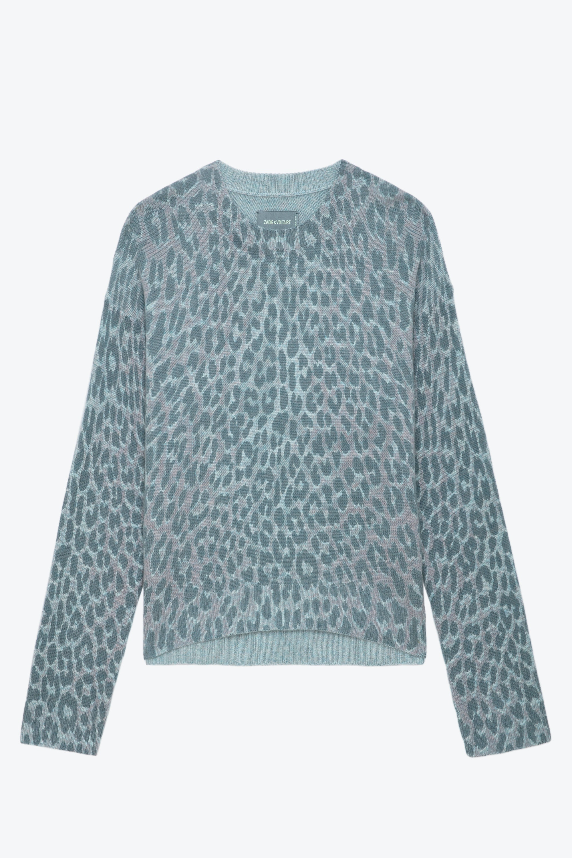 Markus Leopard Cashmere Sweater - 1