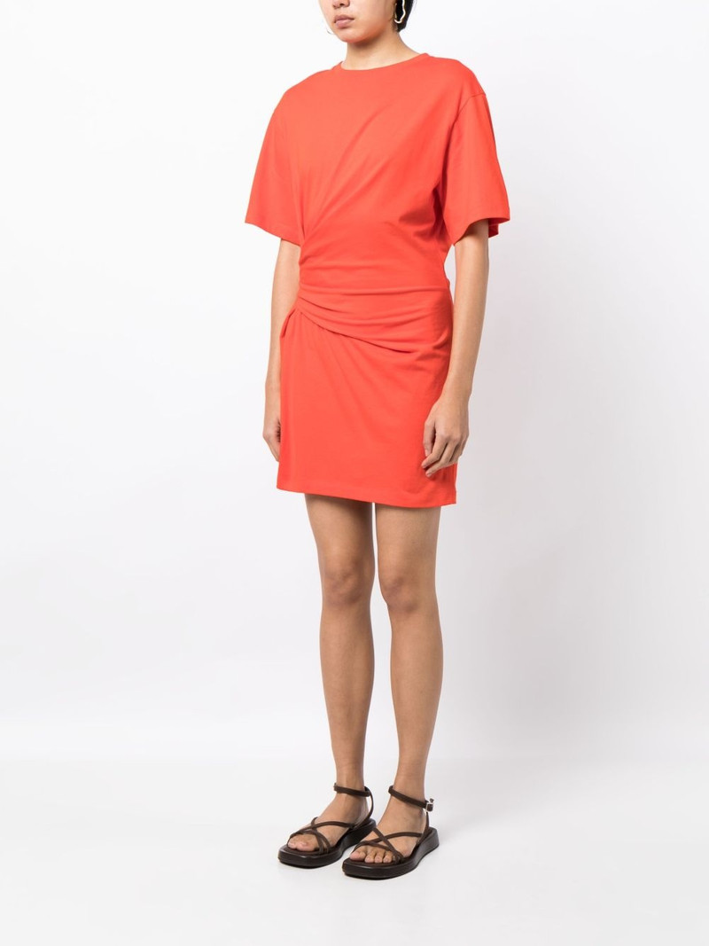 short-sleeve ruched-detail minidress 3