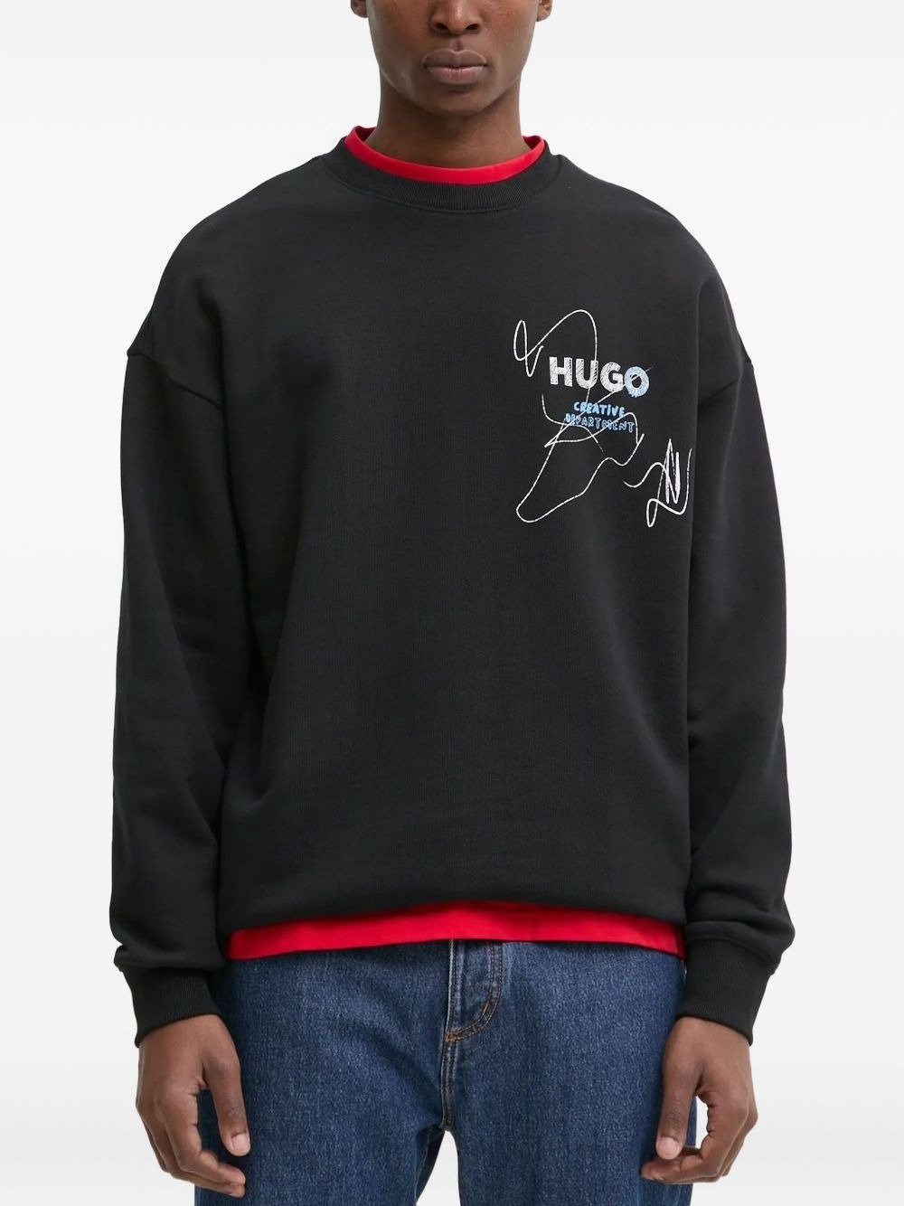 graphic-print sweatshirt - 2