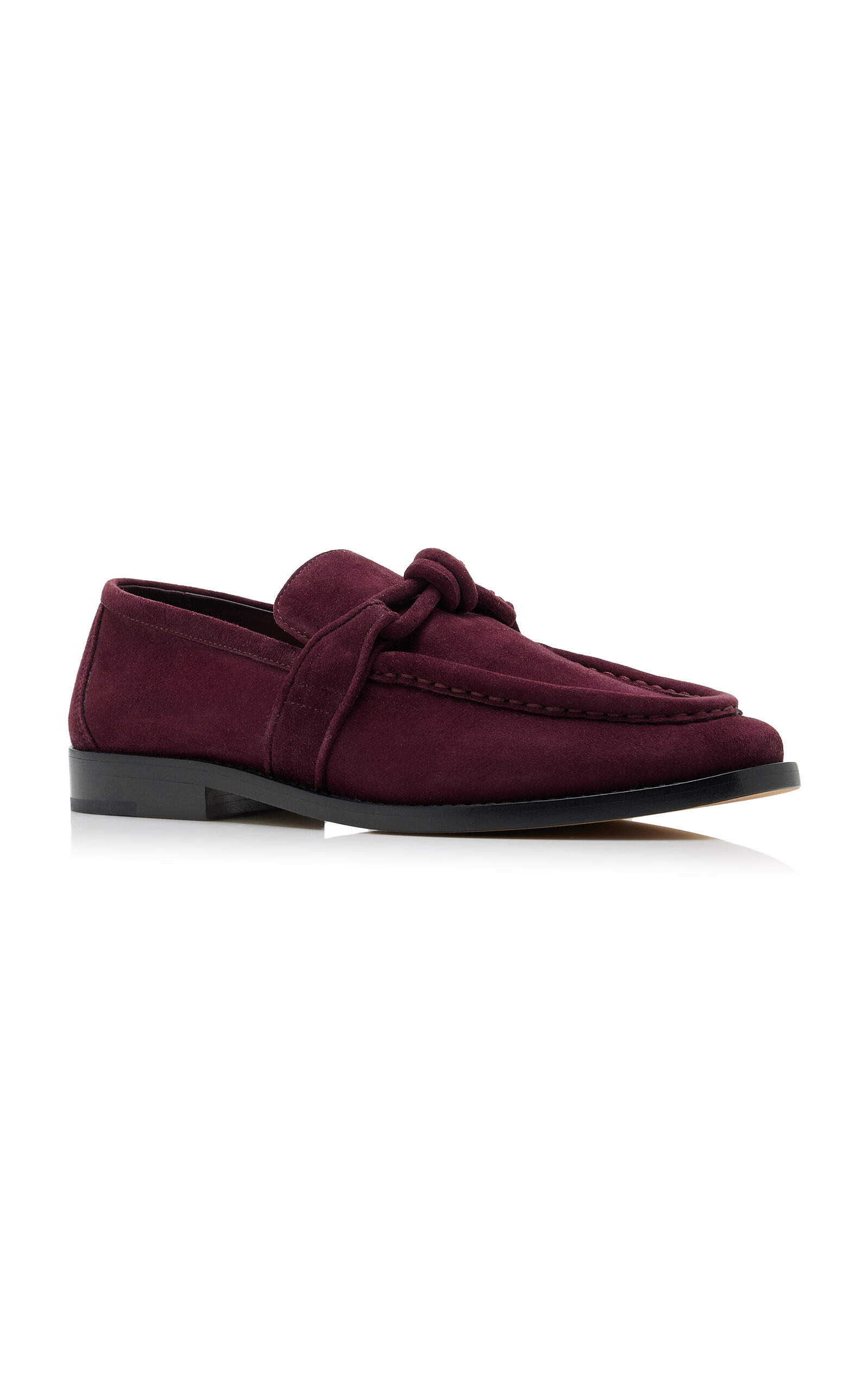 Astaire Suede Loafers burgundy - 5