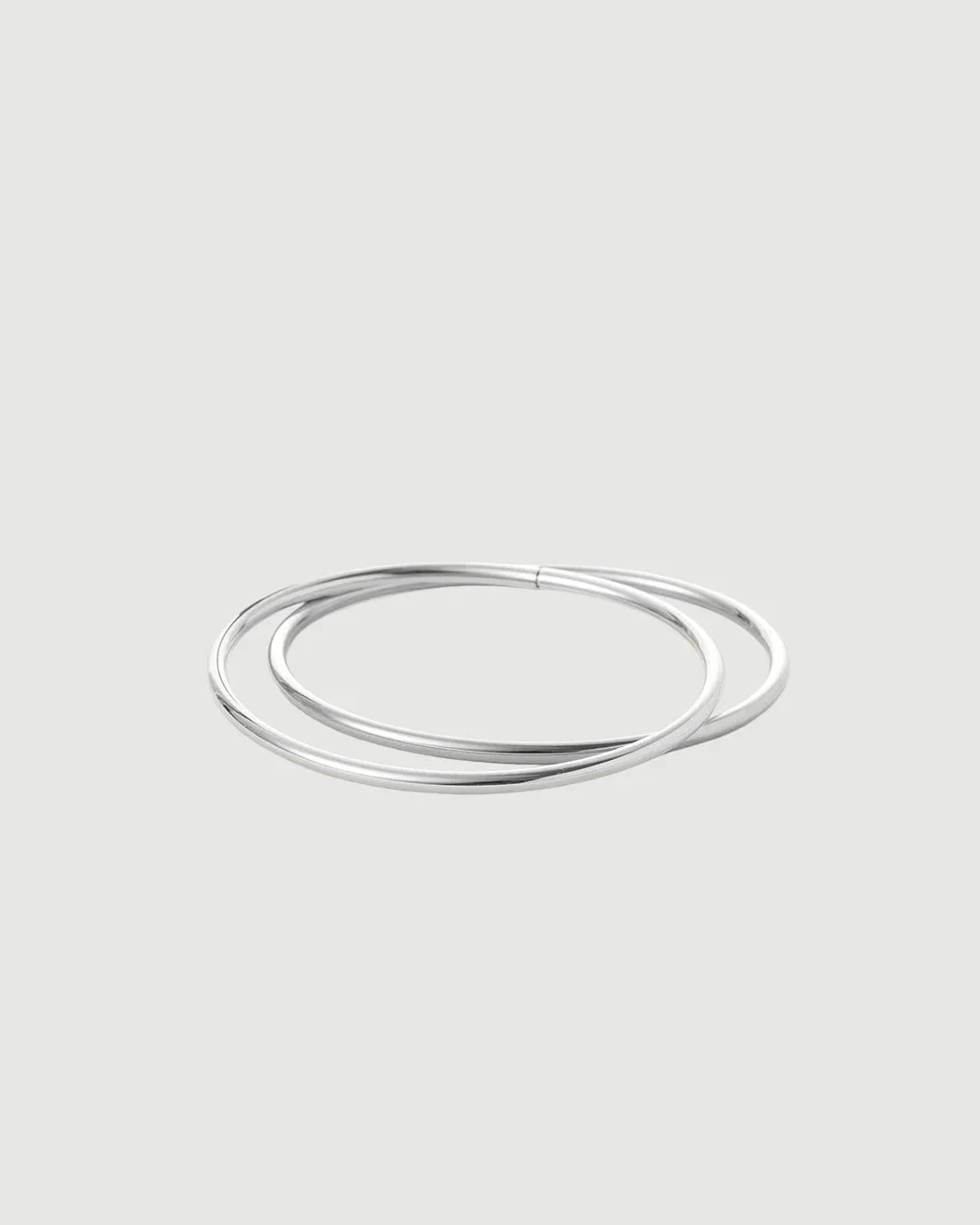 DANE BANGLE SILVER - 2PK - 1