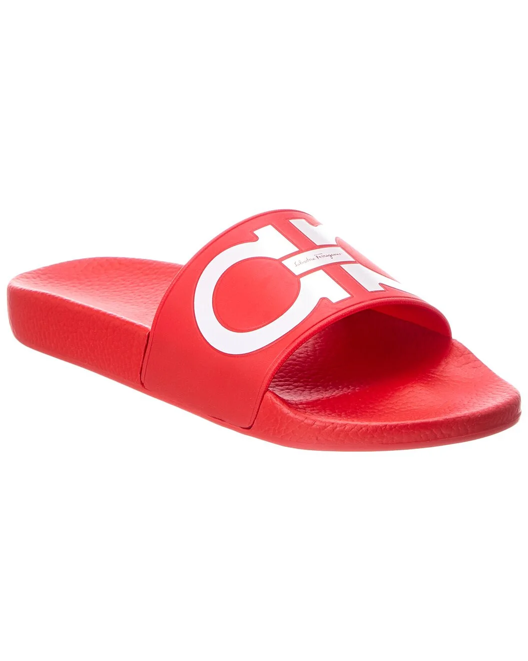 Ferragamo Groovy Rubber Slide - 1