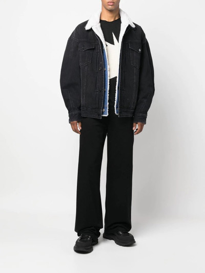 JUUN.J layered denim jacket outlook