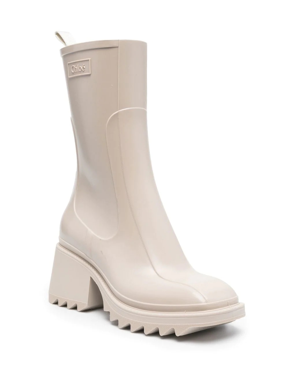70mm debossed-logo chunky boots - 2