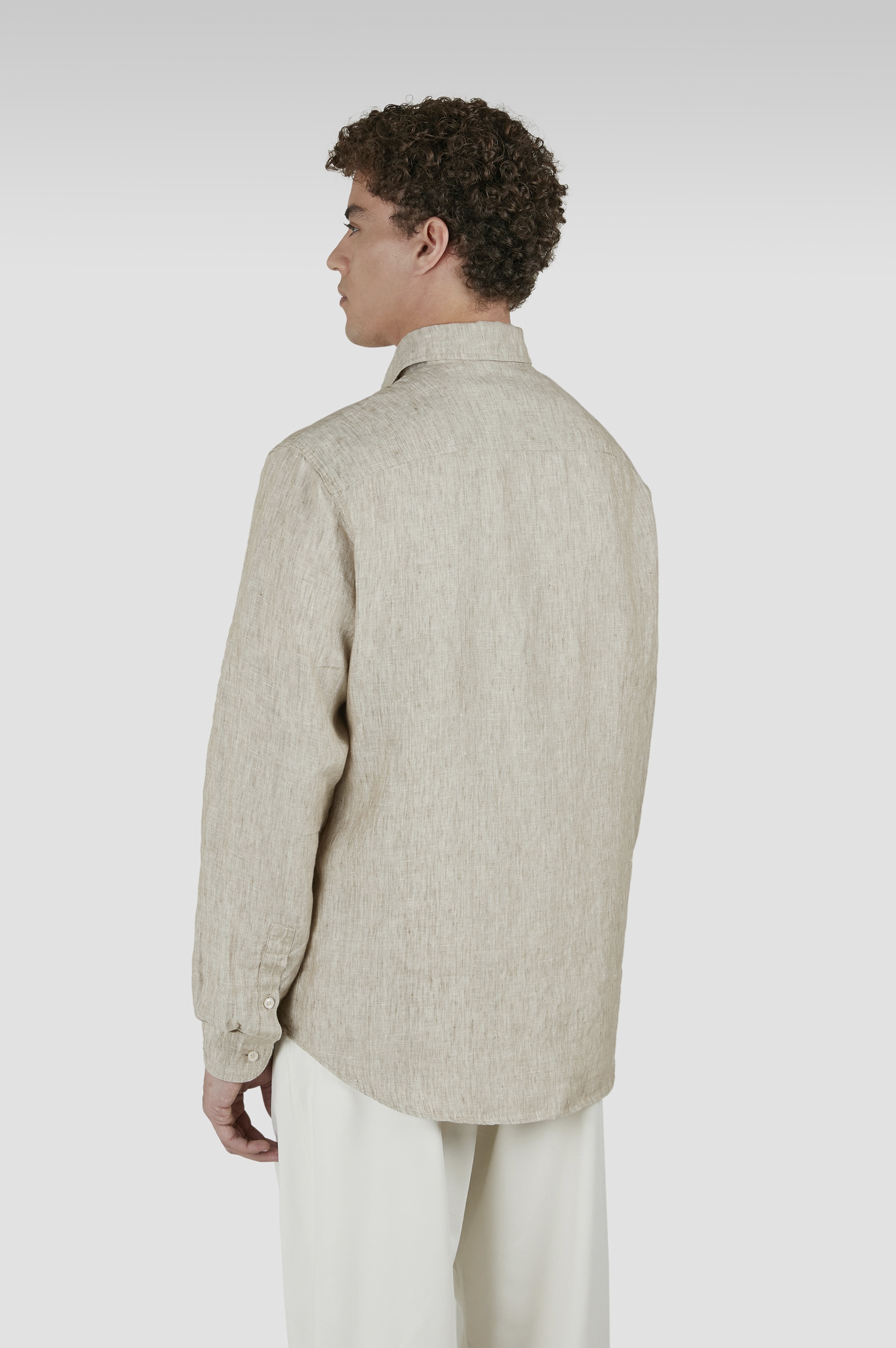 LINEN OVERSHIRT - 3