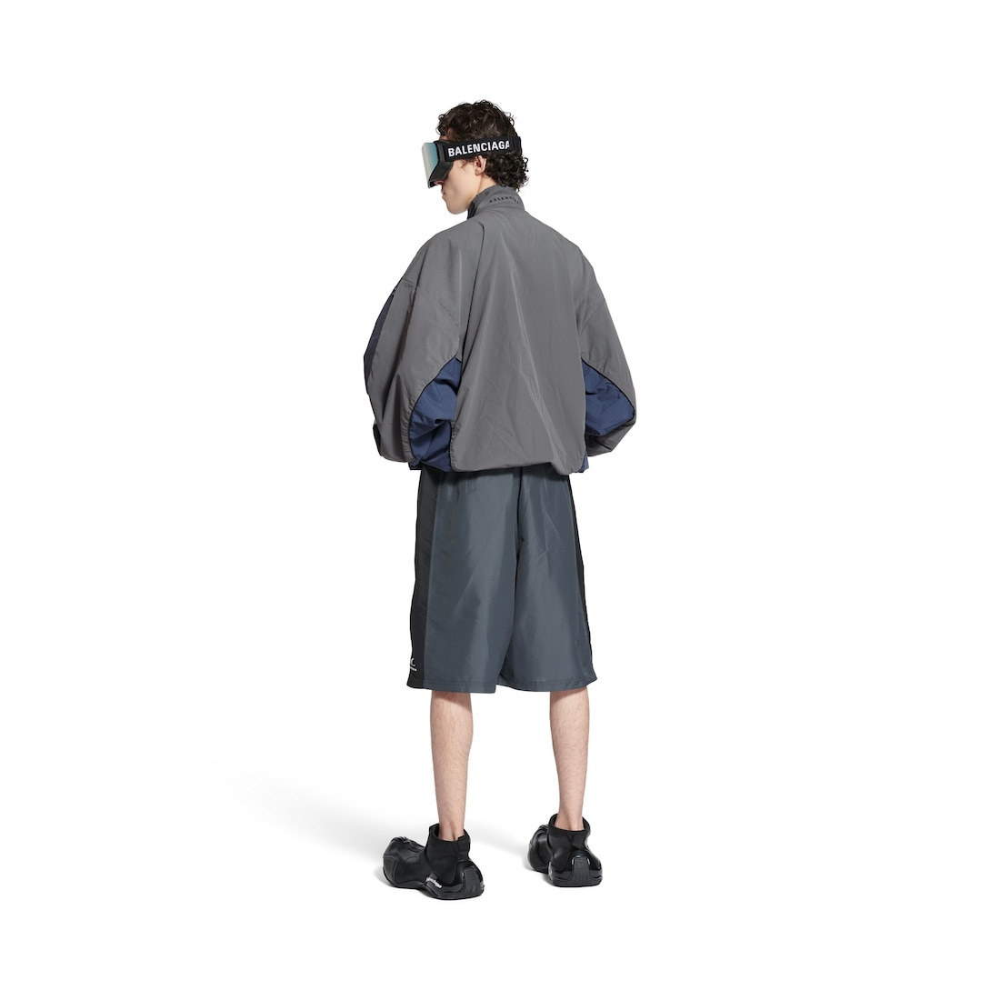 Men's Loop Sports Icon Basketball Swim Shorts in Anthracite/black - 6
