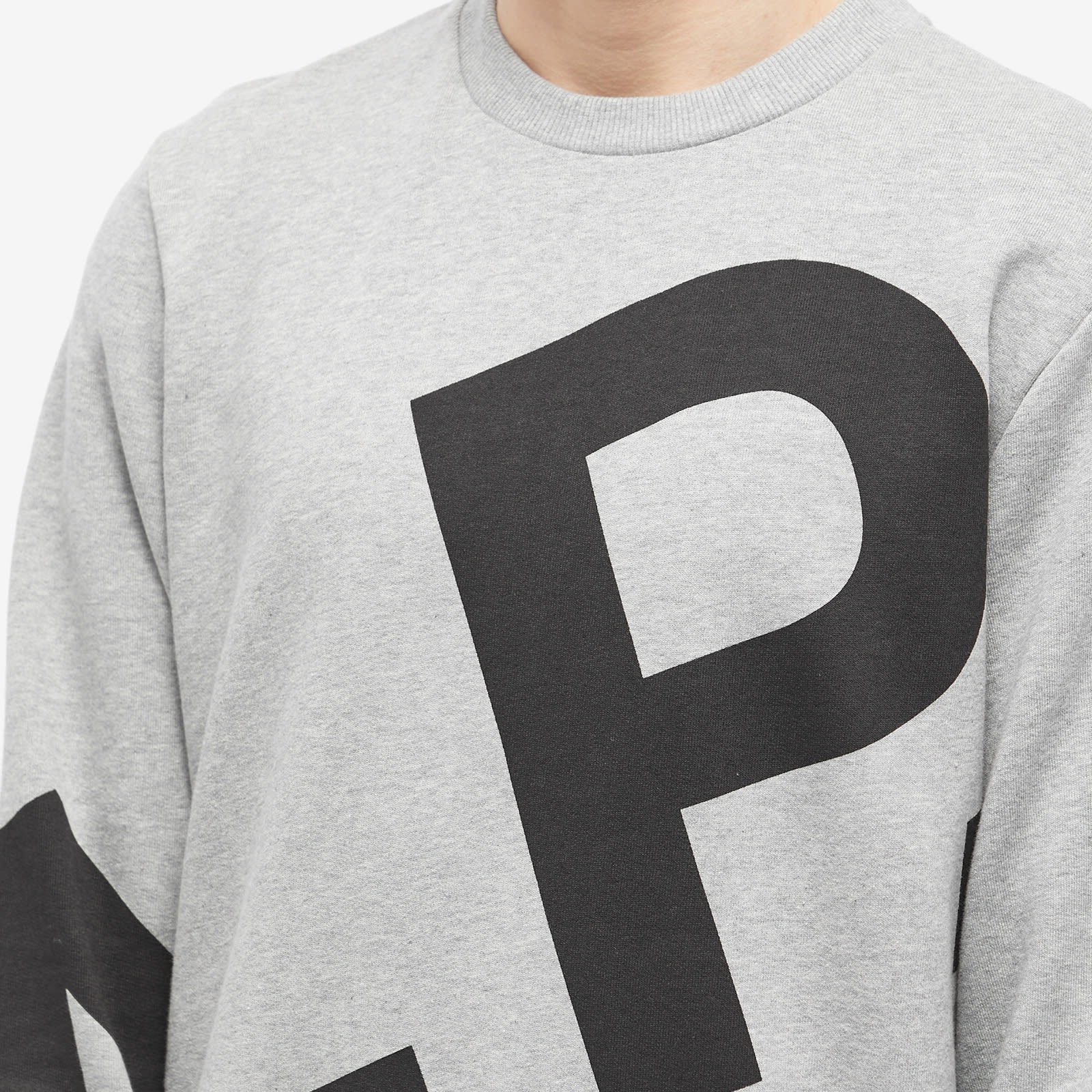 A.P.C. Cory All Over Logo Crew Sweat - 5