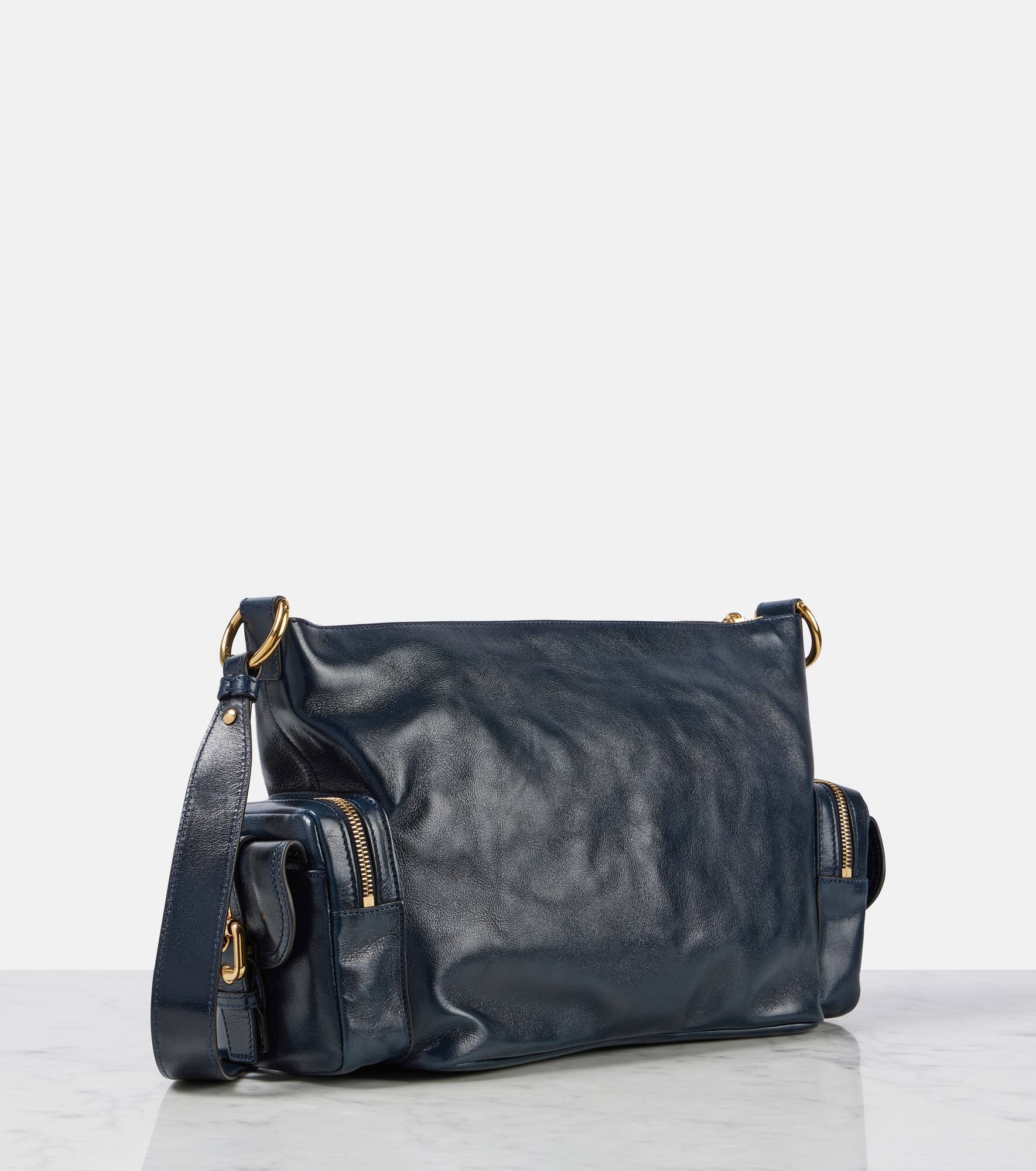 Camera Medium leather shoulder bag - 3