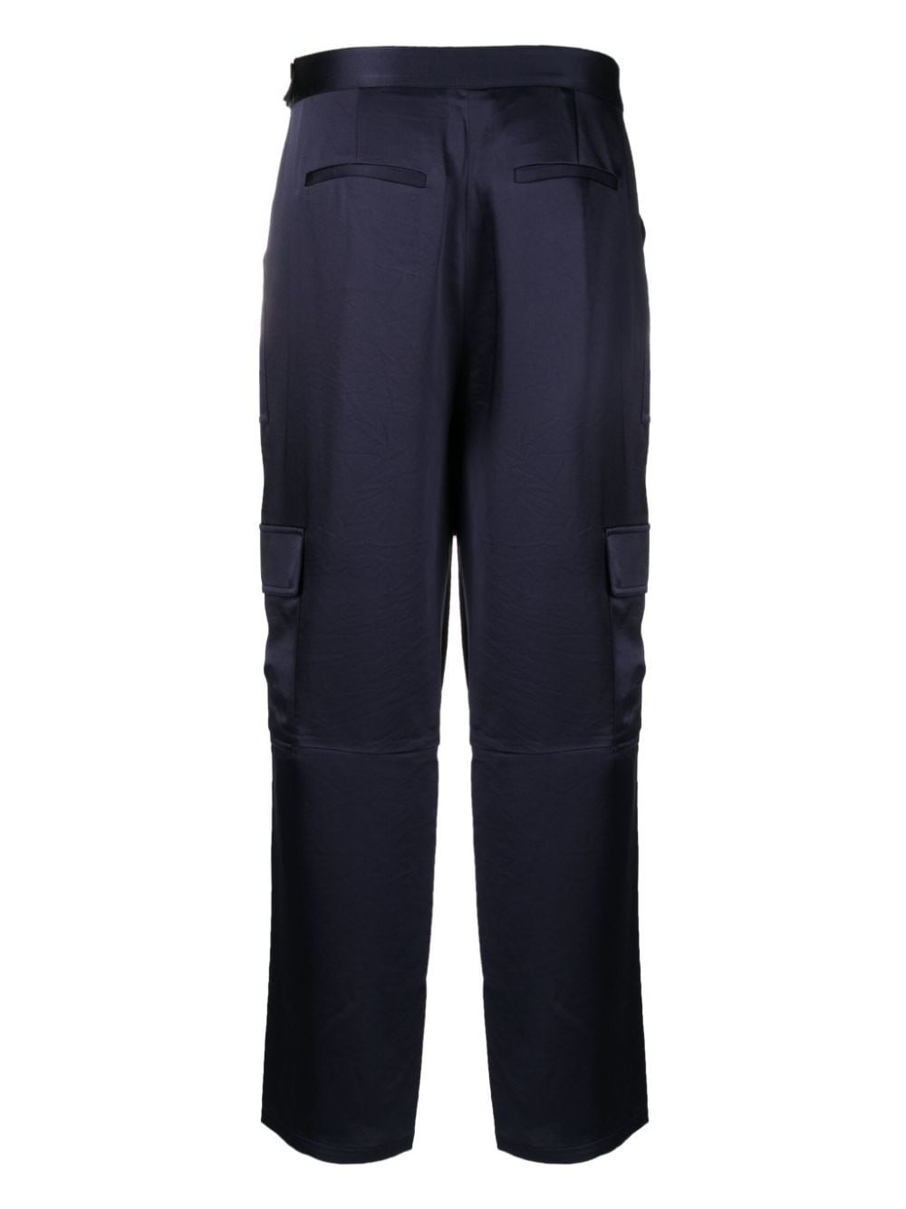 high-waist cargo trousers - 2