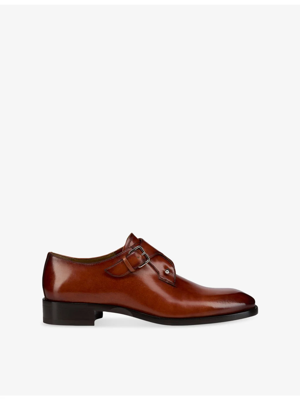 Chambelimonk Flat Calf-Leather Derby Shoes - 1