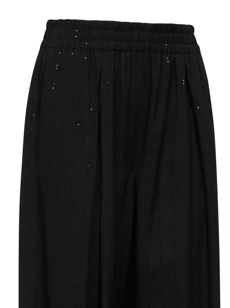 sequin striped trousers 3