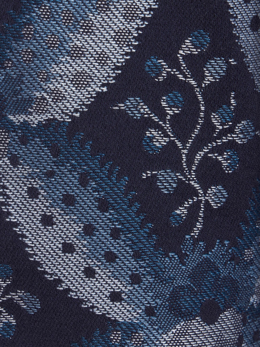 DENIM JACQUARD JEANS - 6