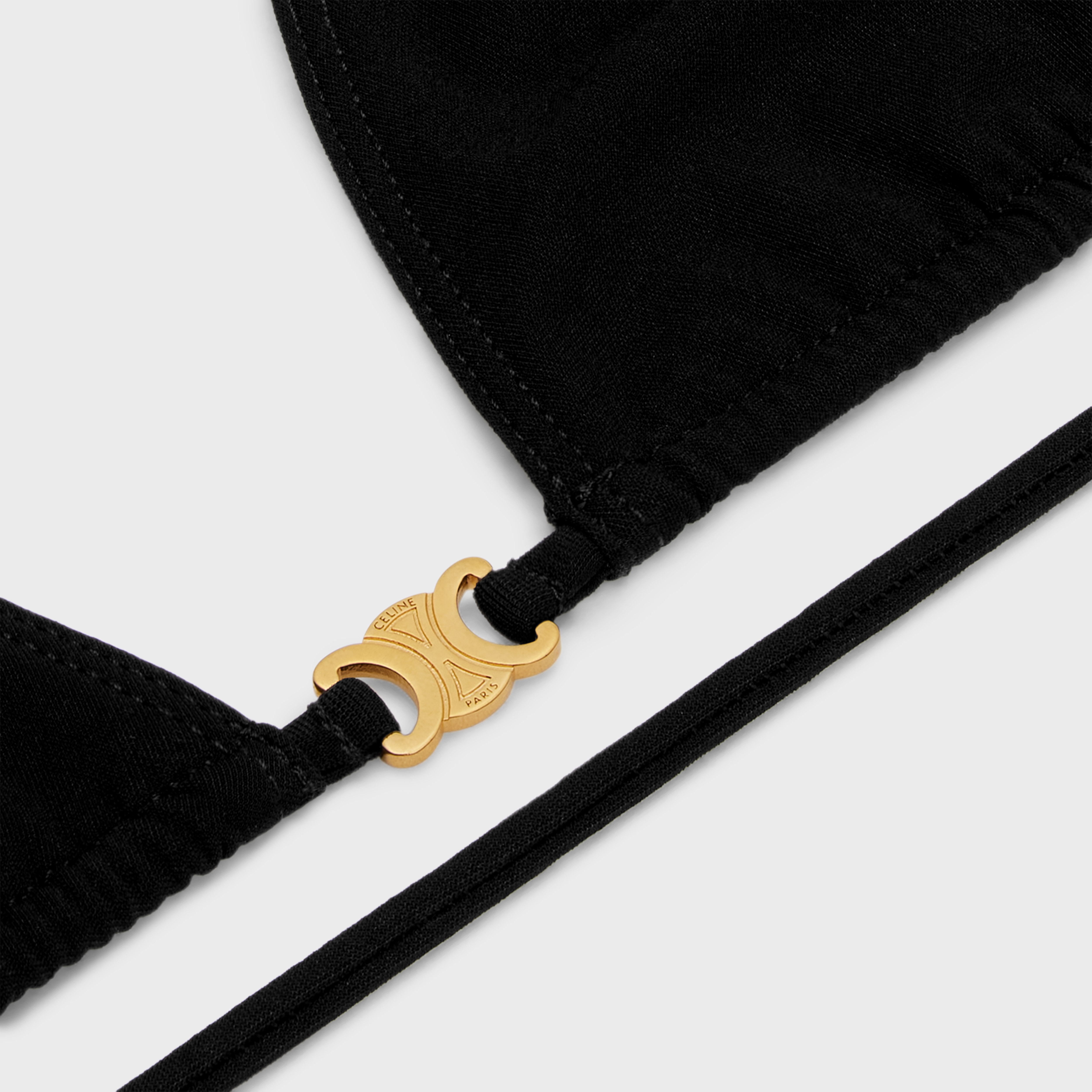 triomphe triangle top in matte jersey - 3