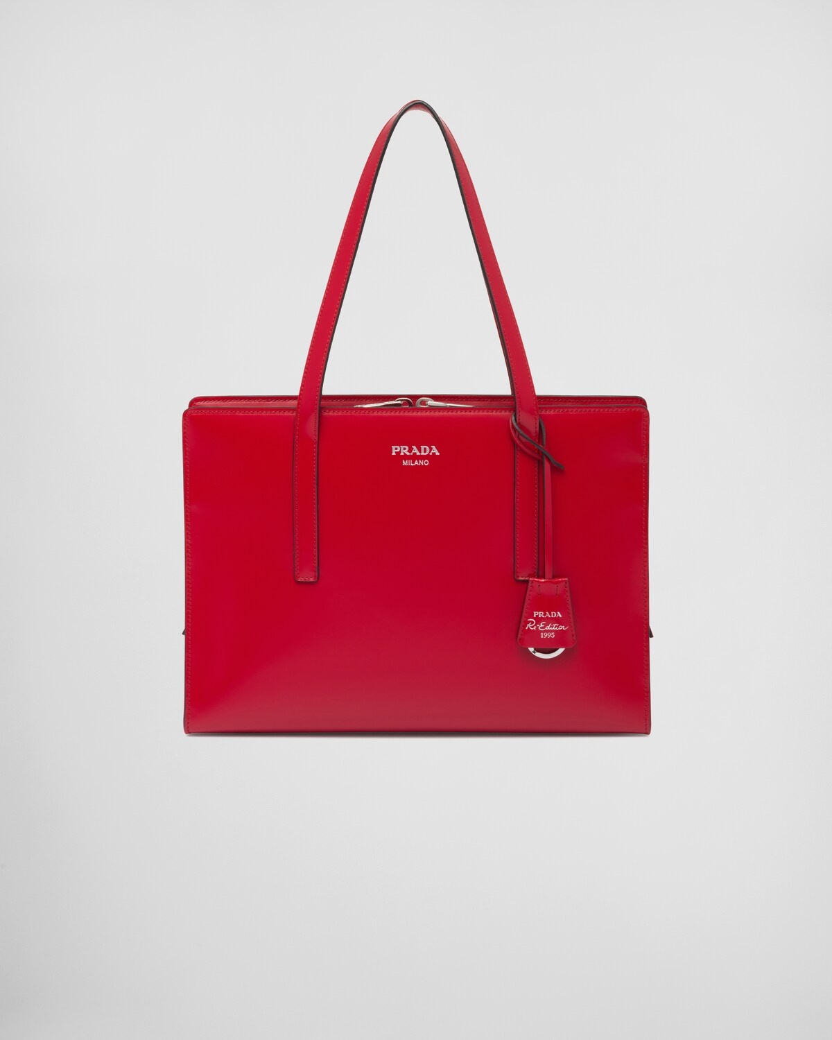 Prada Prada Re-Edition 1995 brushed-leather medium handbag