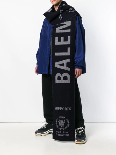 BALENCIAGA World Food Programme scarf outlook