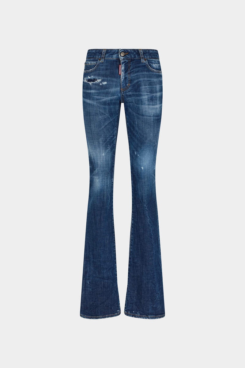 MEDIUM WAIST FLARE JEANS - 1