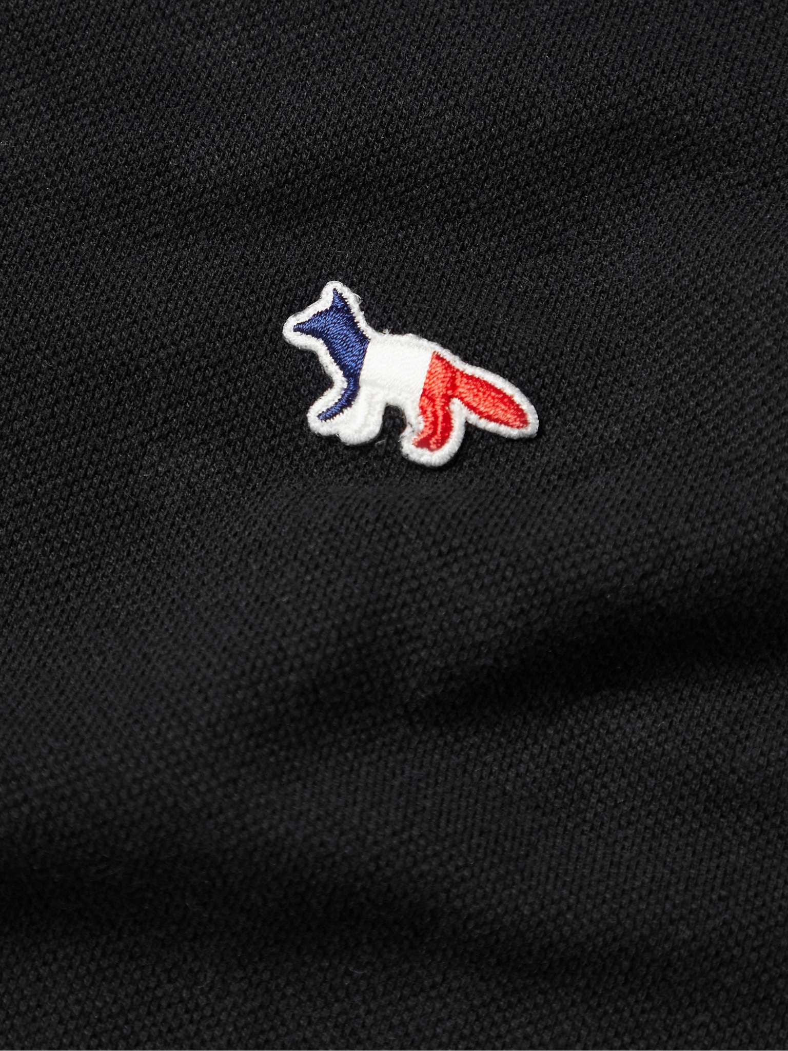 Logo-Appliquéd Cotton-Piqué Polo Shirt - 3