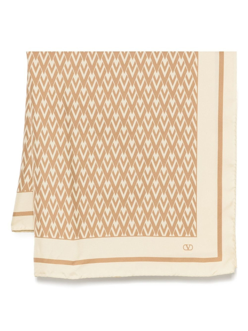 Toile Iconographe 인쇄 스카프 1