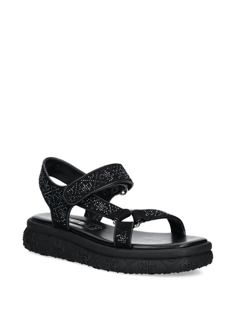 GUESS USA 39mm Lode strappy embellished sandals outlook