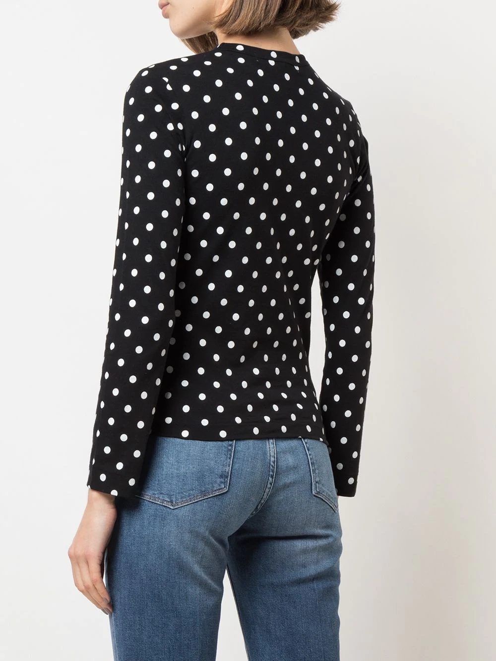 polka dot T-shirt - 4