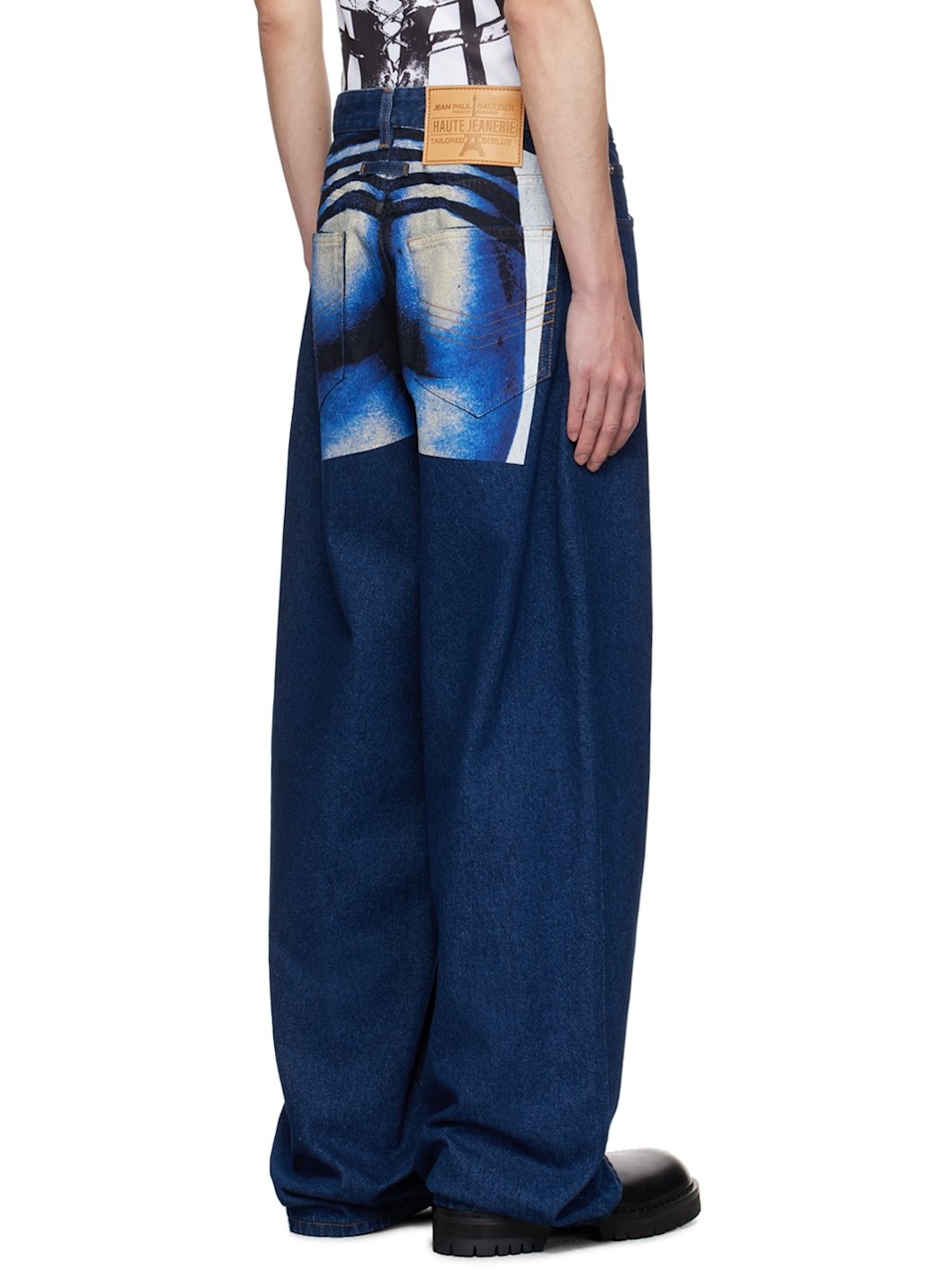 Navy 'The Body Marinière' Jeans - 3