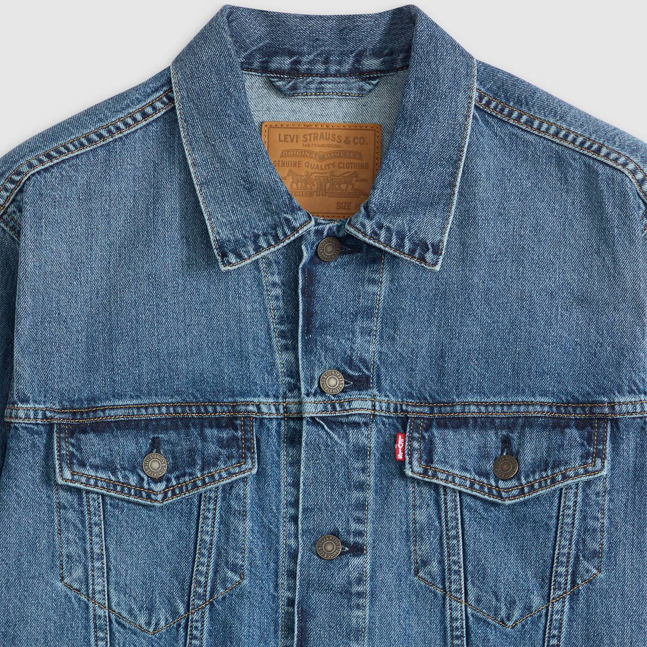 RELAXED FIT TRUCKER JACKET - 6