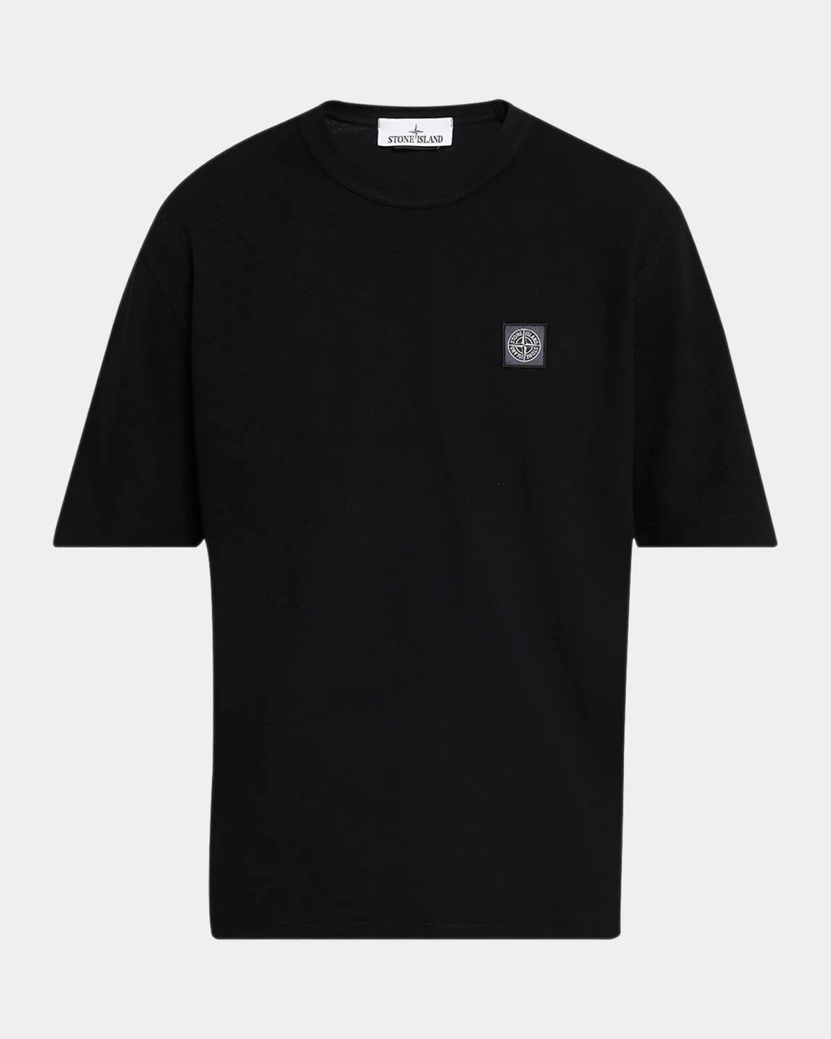 Men's Cotton Compass Label Crewneck T-Shirt - 1