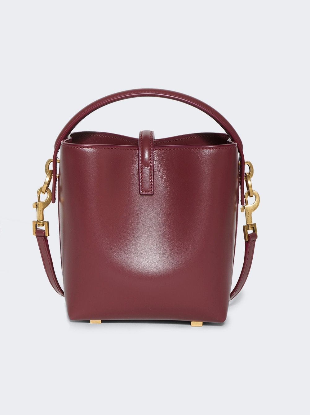 バッグ・カバンその他 SAINT LAURENT Leather bucket bag Bordeaux Saint Laurent Leather Bucket Bag Crossbody Bags Bordeaux