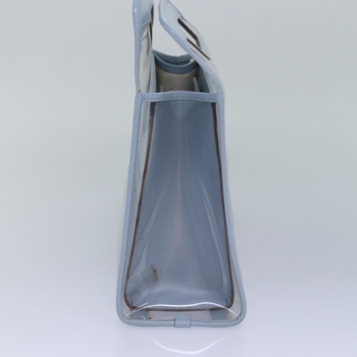 GUCCI Hand Bag Vinyl Light Blue - 3
