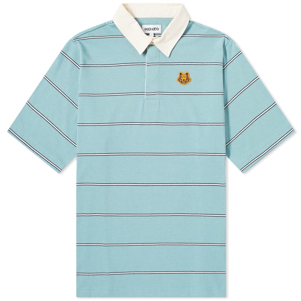 Kenzo Tiger Crest Stripe Polo - 1