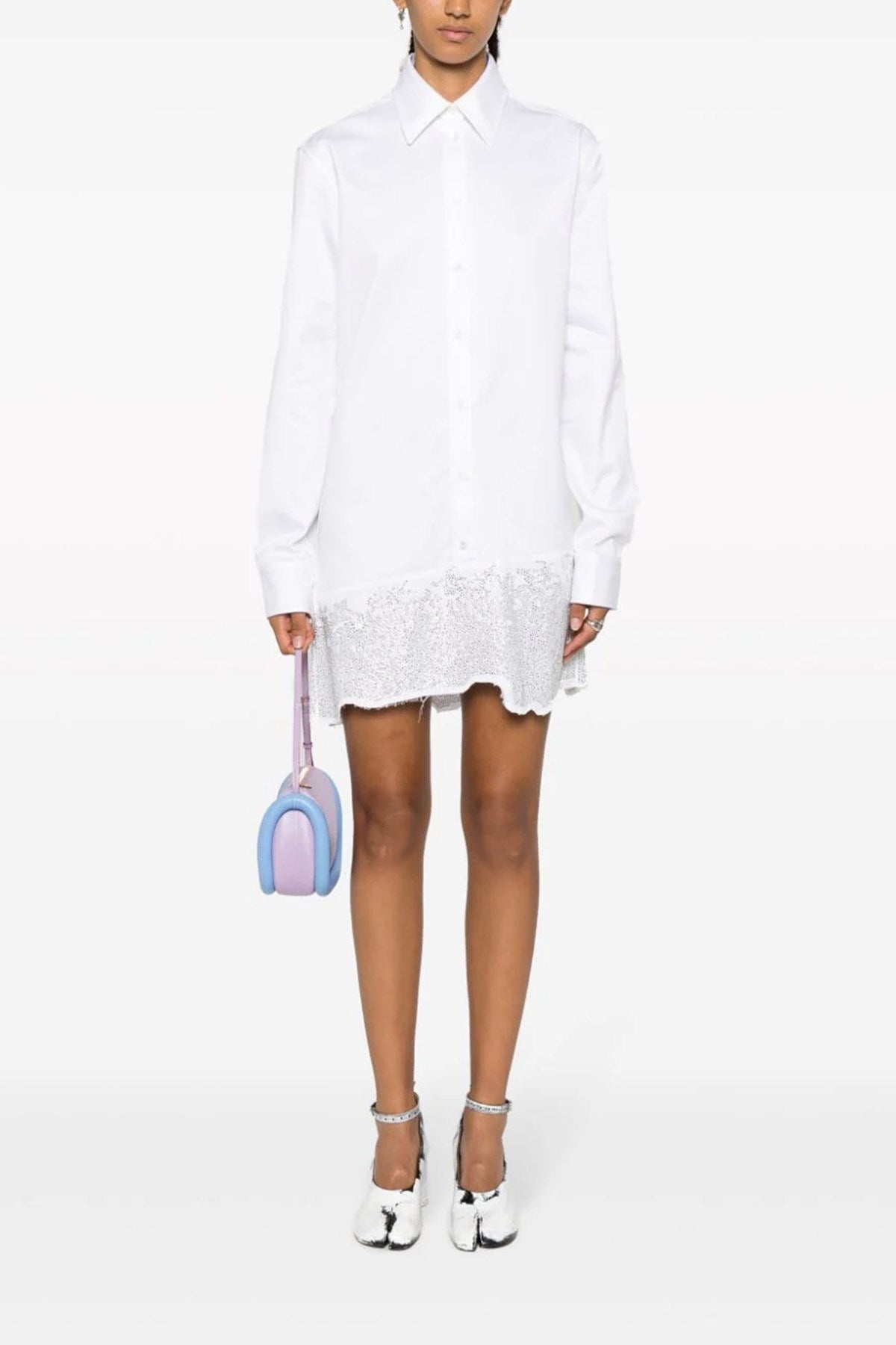 ワンピース J W ANDERSON Rhinestone shirt dress Other Designers J.W. ANDERSON - J.W.Anderson Women