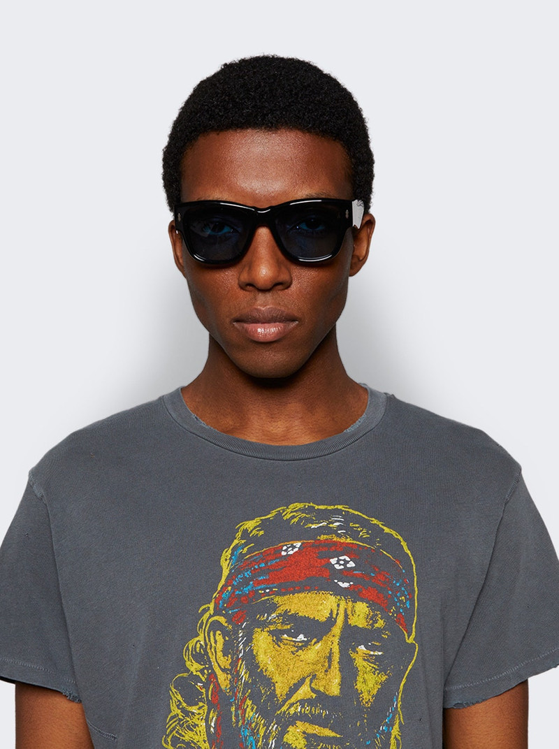 JACQUES MARIE MAGE Anita Sunglasses Titan And Azure outlook