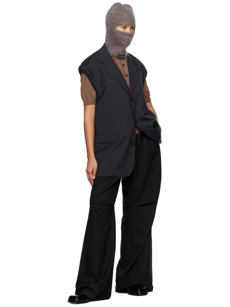 Raf Simons Black Tassel Loafers outlook