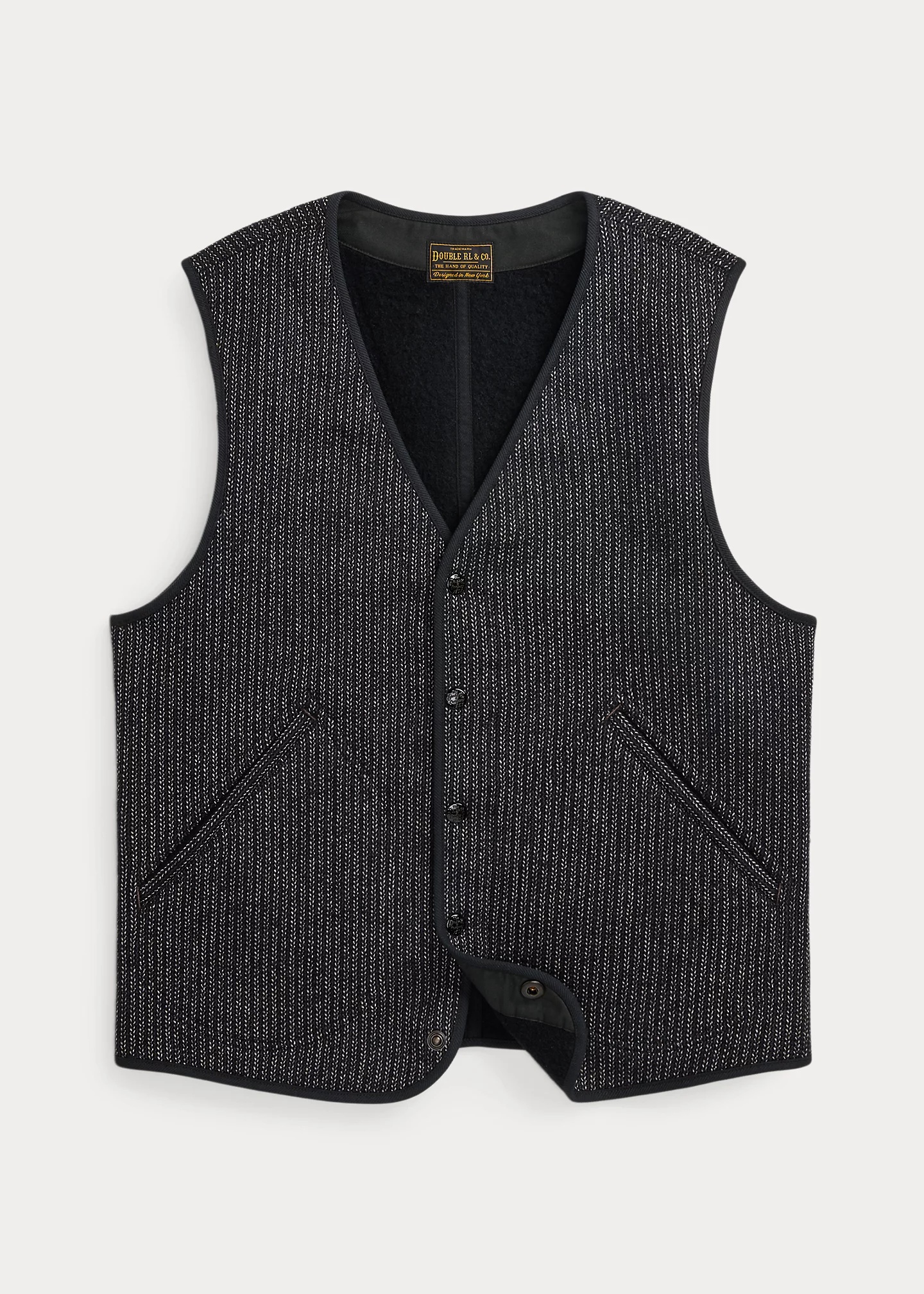Wool-Cotton Vest - 1