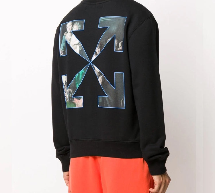 Off-White FW20 Caravaggio Painting Sweater OMBA025E20FLE0041010 - 4