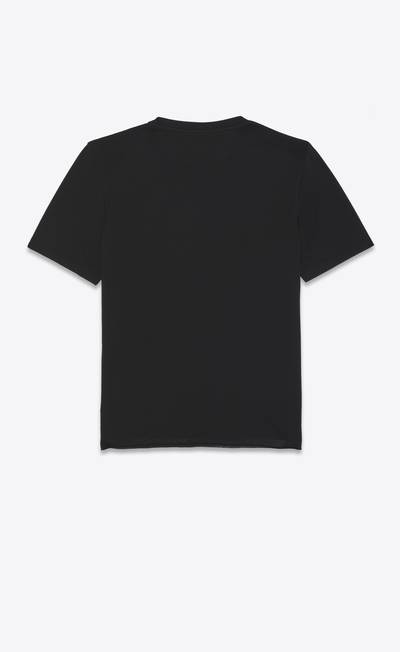 SAINT LAURENT saint laurent rive gauche rock t-shirt outlook