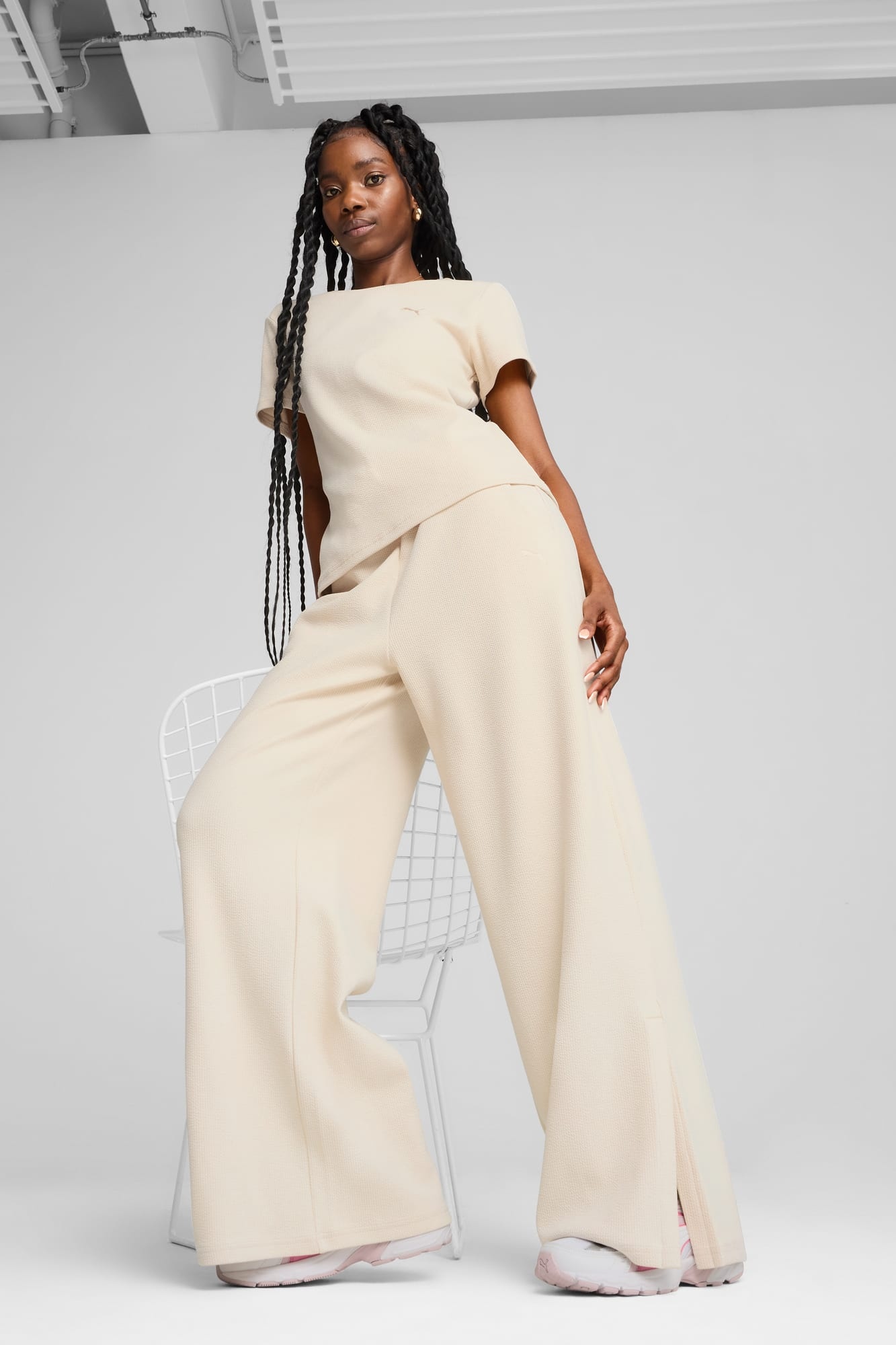 HER Women's Comfort High-Waist Pants - 5