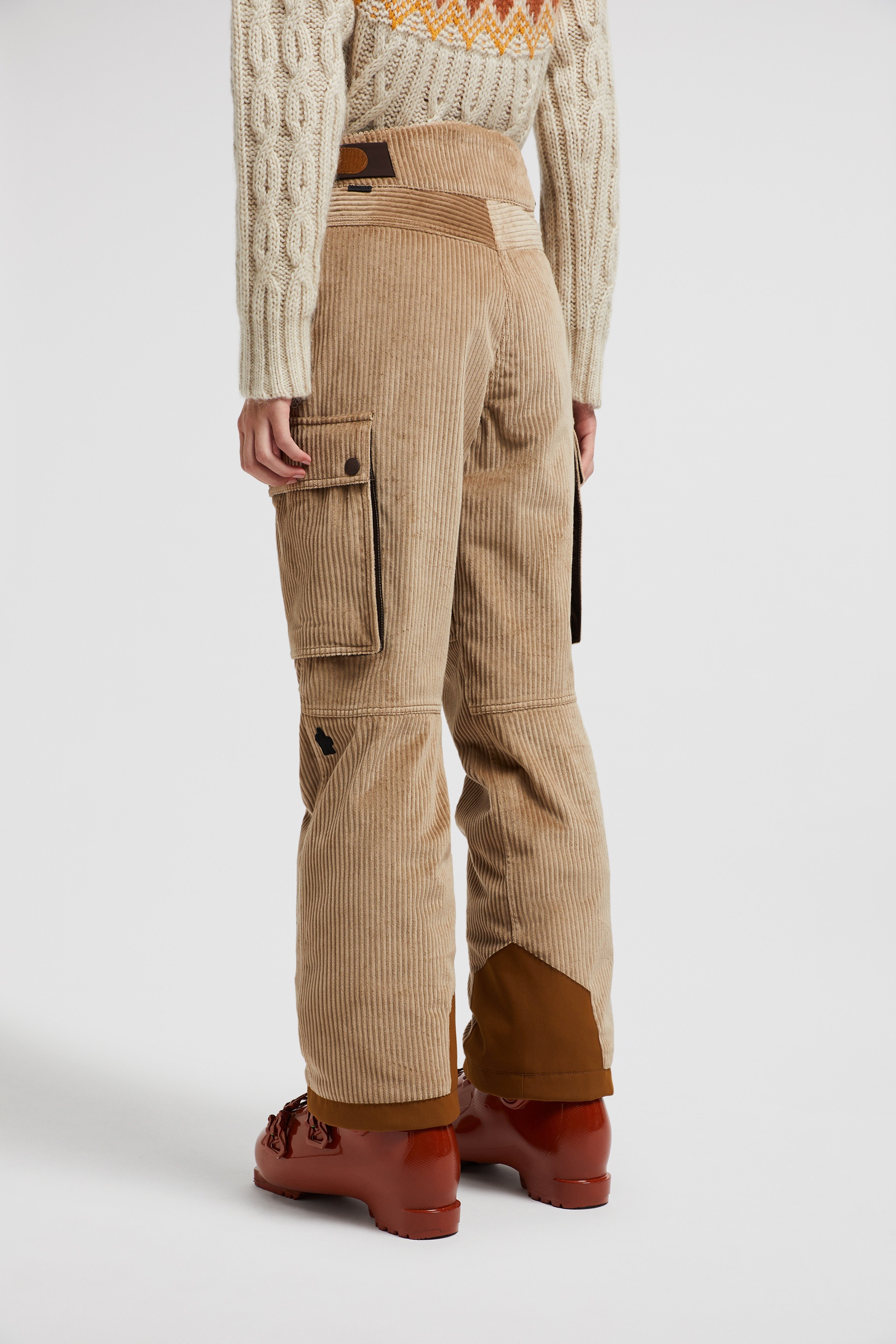 Padded Technical Corduroy Ski Pants - 5