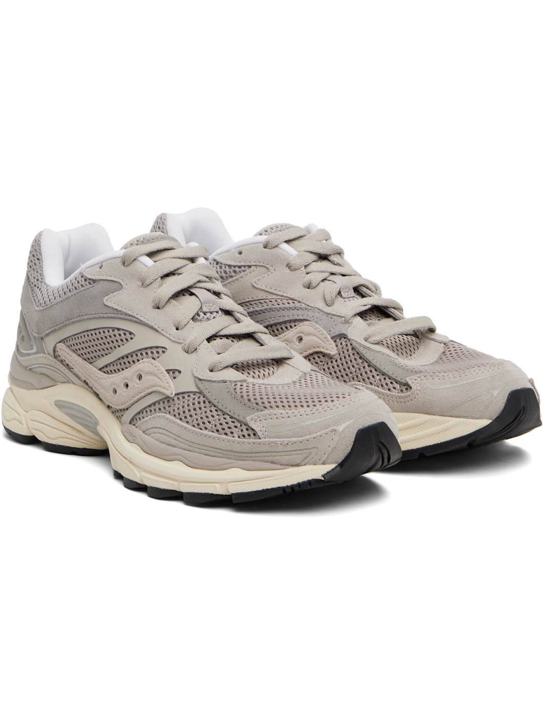 Taupe ProGrid Omni 9 Premium Sneakers - 4