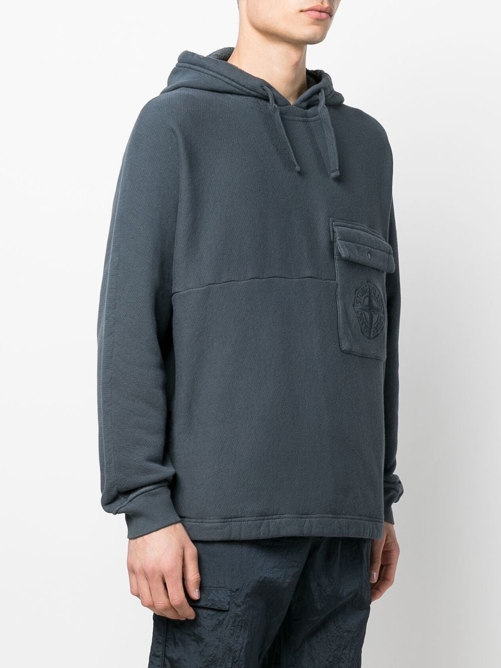 Compass flap pocket hoodie - 3