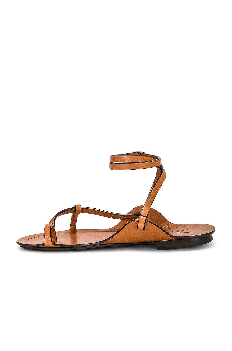 Ankle Strap Flat Sandal - 5