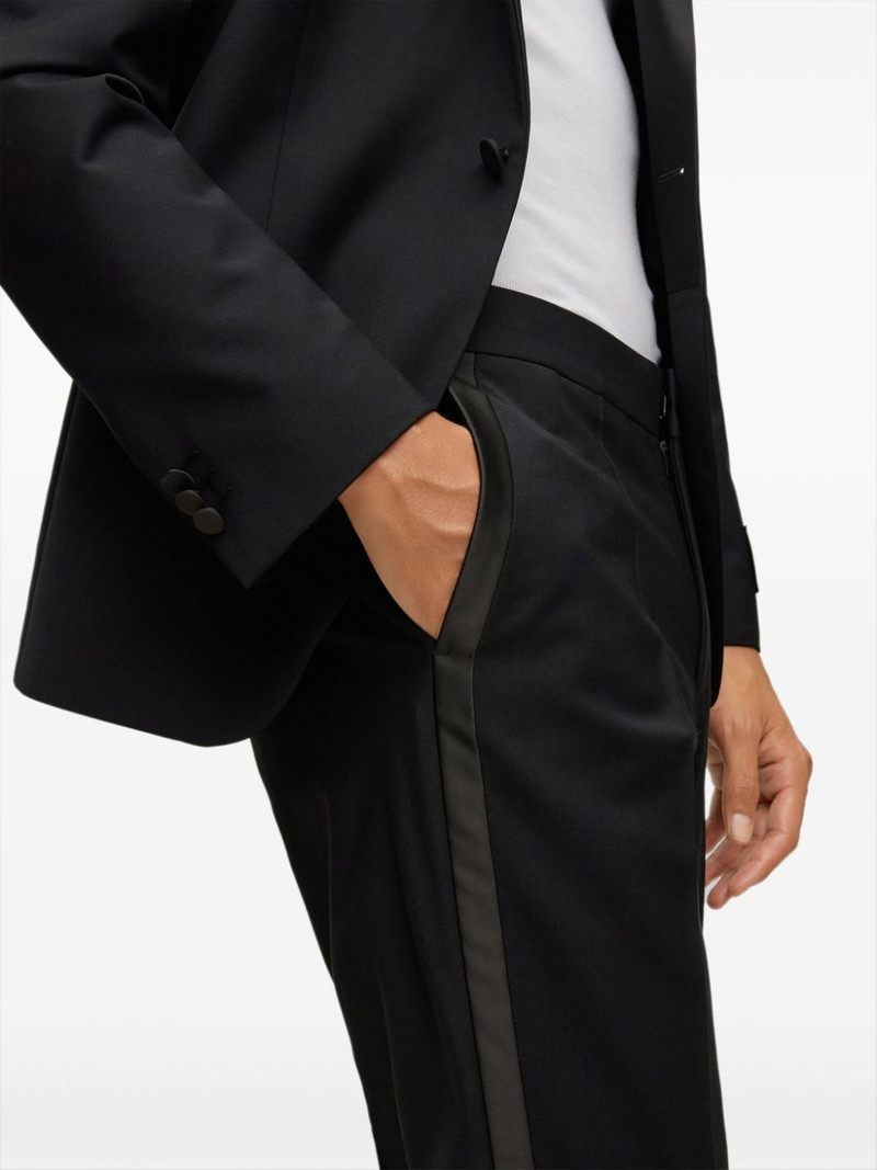 tapered-leg tailored trousers 5